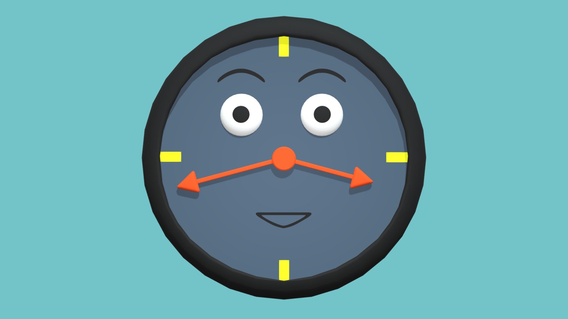 Tony The Talking Clock Download Free 3D model by VioletQueen [831e103