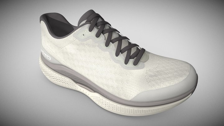 Botcha x Rhino - Fito shoe 3D Model