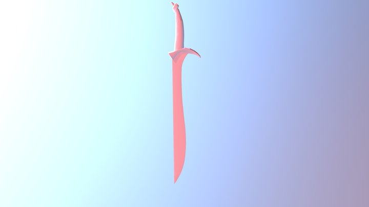 Sword TH 9-16-18 3D Model