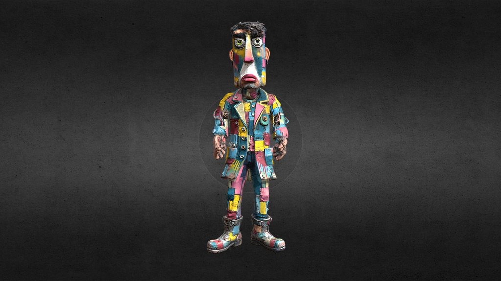 Stylized Person (AI Pipeline)