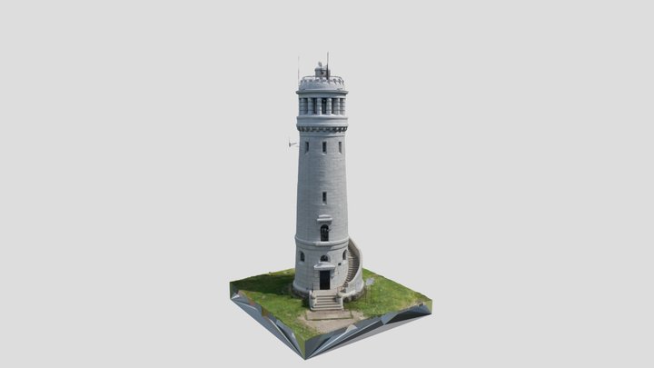 Wieża na Wielkiej Sowie 3D Model