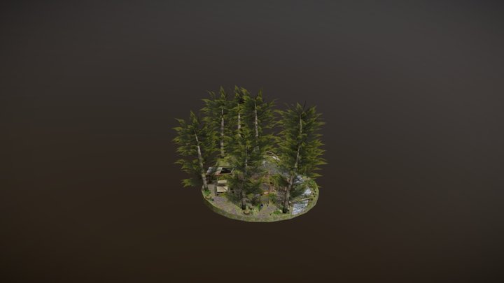 1VFX19_ZeghariArnout_Diorama 3D Model