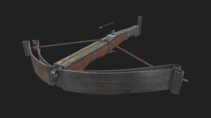 Crossbow 3D Model
