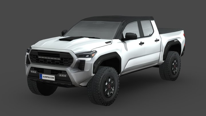 Toyota Tacoma 2024 3D Model
