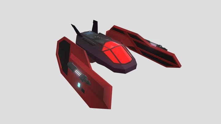LP Fightership 3D Model