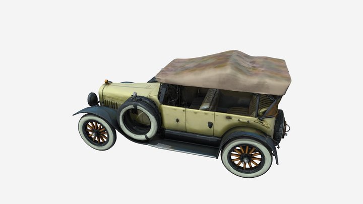 Vintage Elegance 3D Model