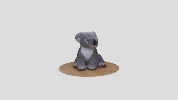 Plüsch-Koala 3D Model