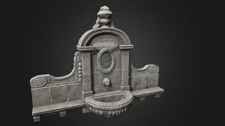 Fountain 3D Model