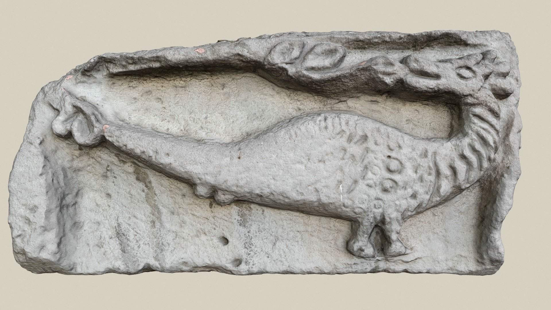 Steinrelief — Sketchfab embed 3D viewer
