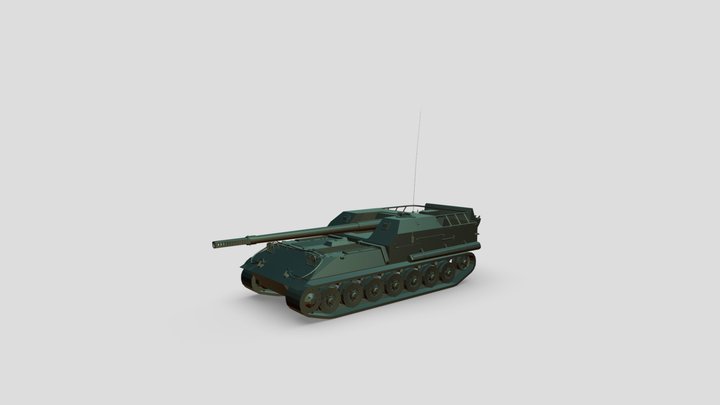 Объект 263 3D Model