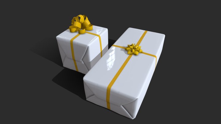 Gift Box – Free 3D Model STL