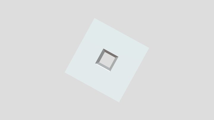 Roblox Logo Model 3D Model