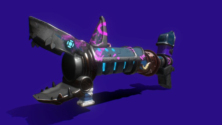 Fish bones Shark ARCANE 3D Model