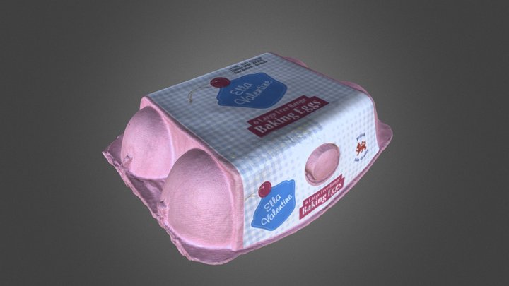 Egg Box 3D Model