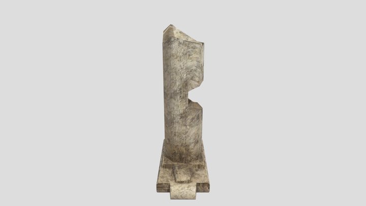 Broken Roman column - Silly 3D Model