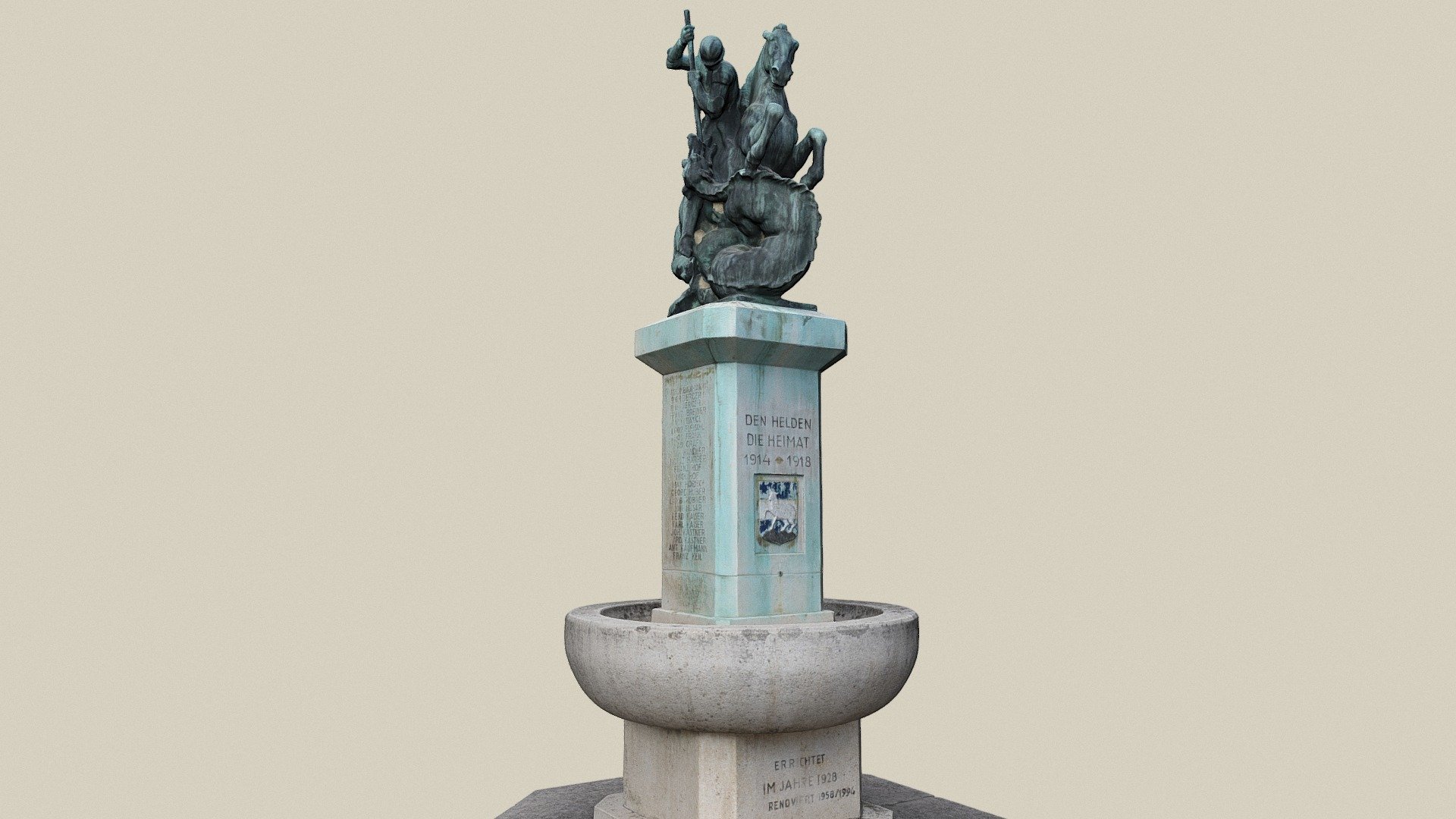 Kriegerdenkmal — Sketchfab embed 3D viewer