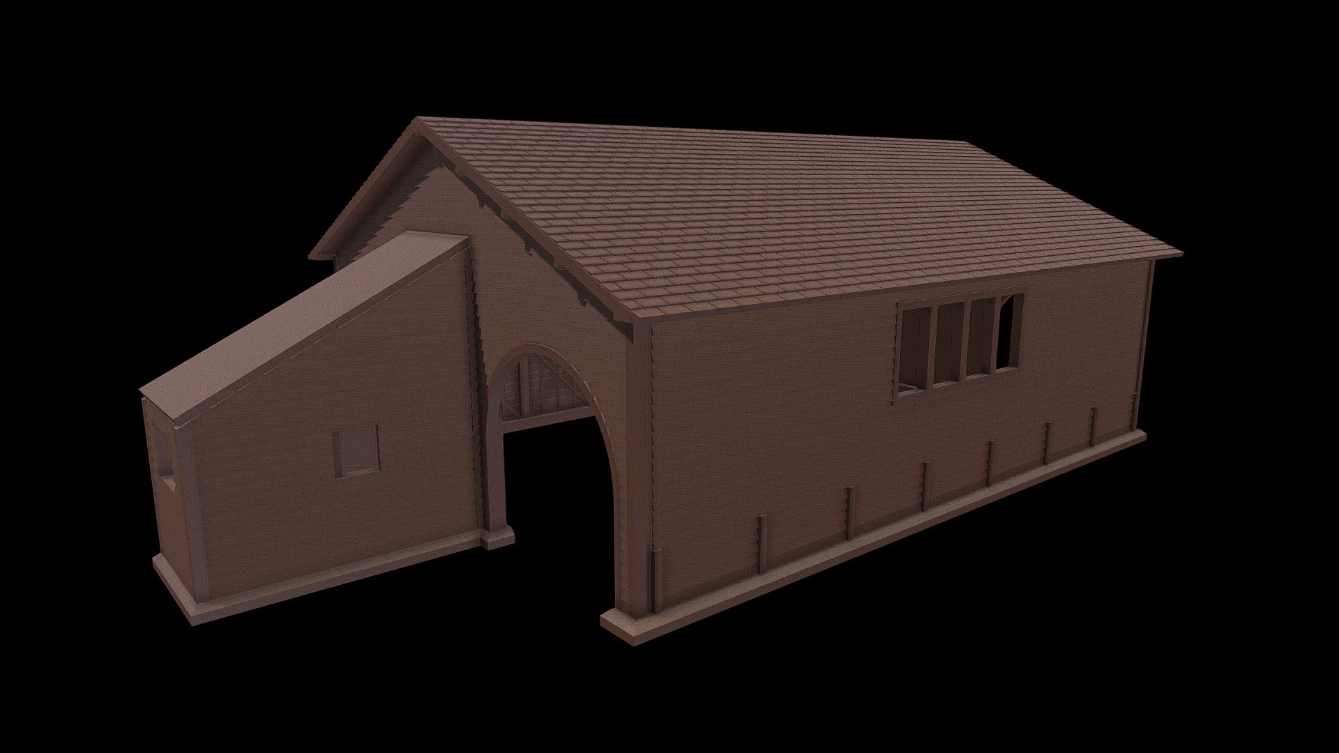 Chipping Campden Goods shed N Gauge 1:148th