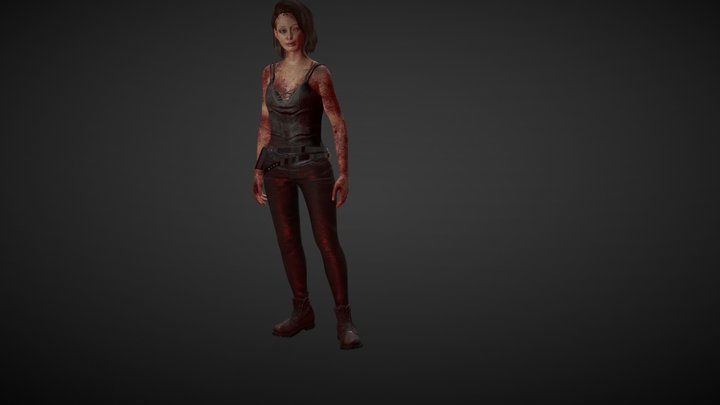 Lara Mirovak-| Game-Ready 3D Model