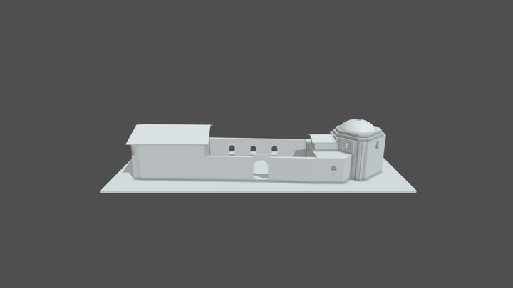 3D_Santuario Siriaco_1 3D Model