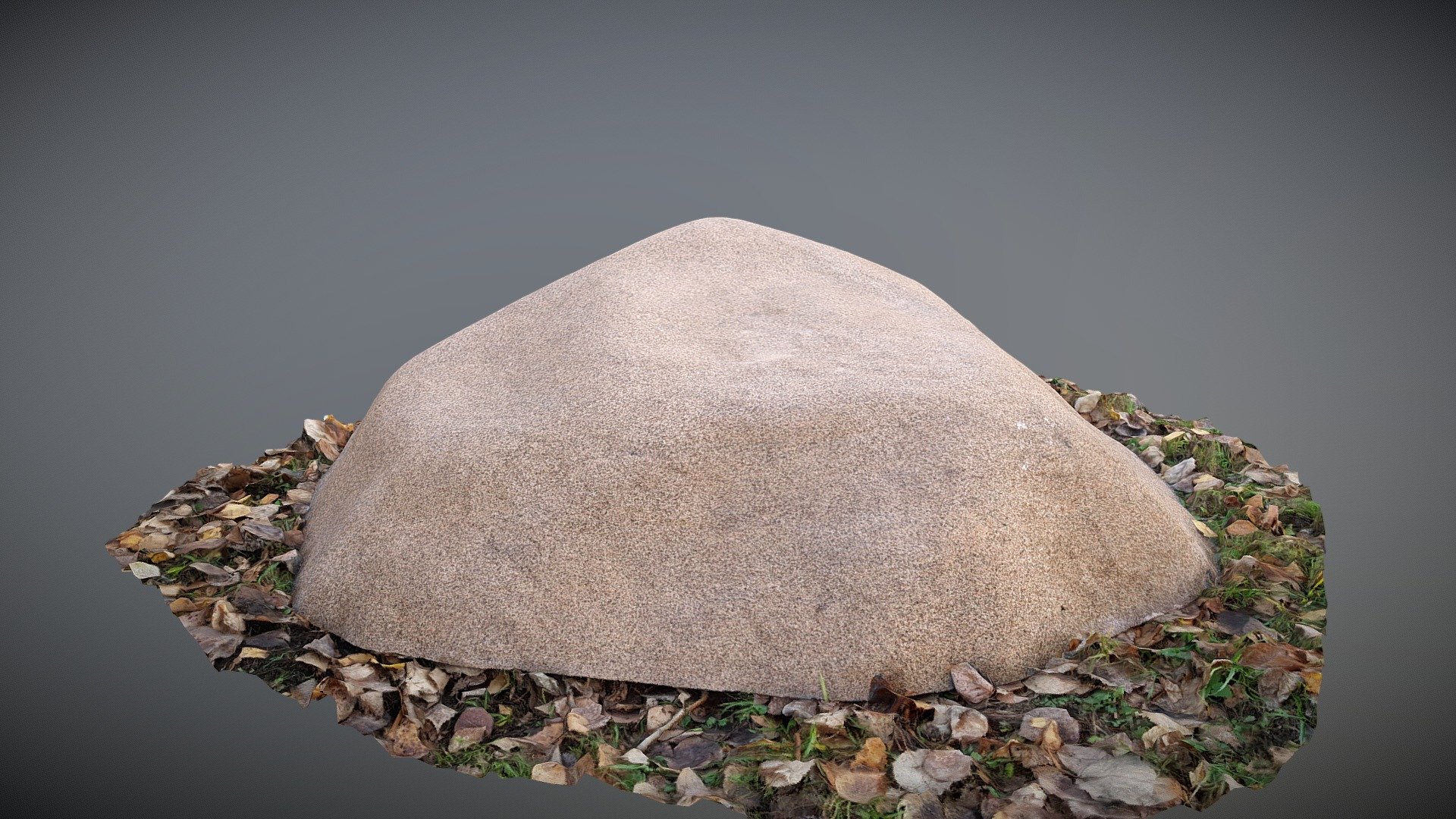 Камень D140/50 на бетонное - коричневый — Sketchfab embed 3D viewer