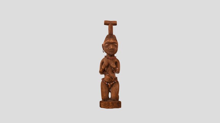 Yoruba Woman 3D Model