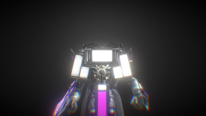 Titan Tvman Dom Studio 2.0 3D Model