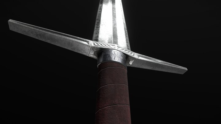 Type XIIIa Sword 3D Model