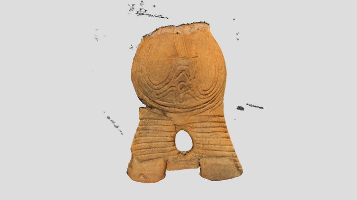 出土地不明土偶 3D Model