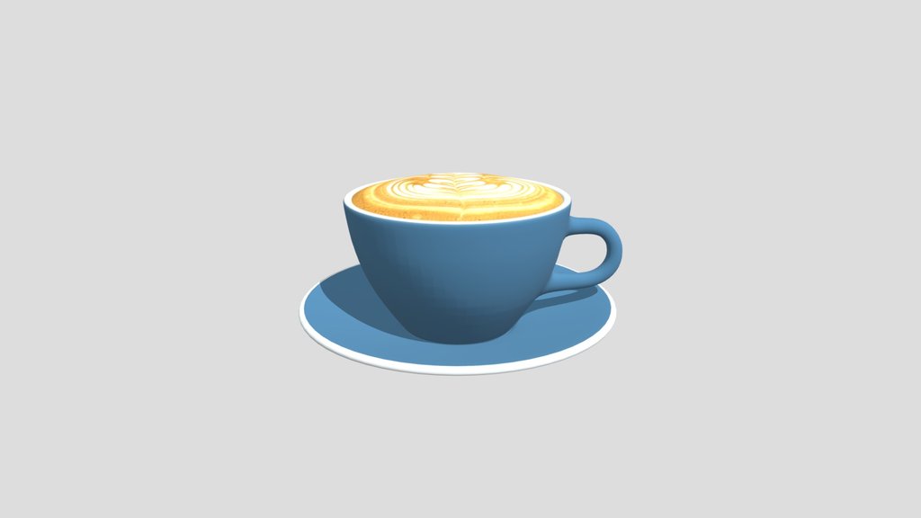 Hot Beverage Coffee Cappucino Rosetta Latte Ar