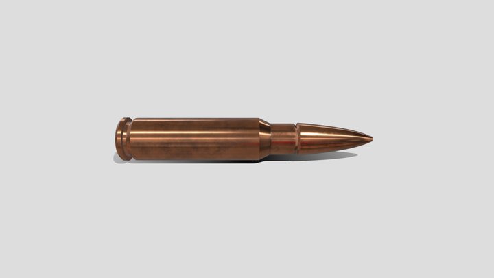 Bullet 3D Model