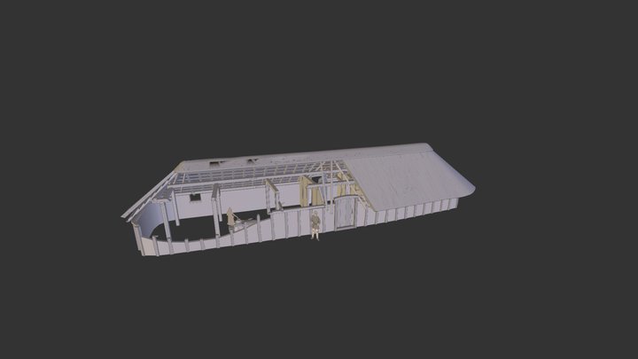 iron age house 3D Model