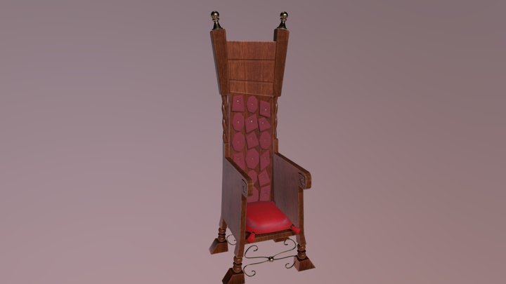 throne 3D Model