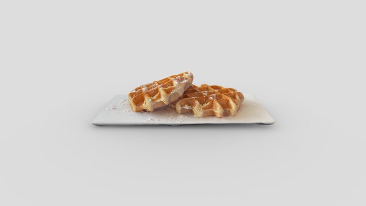 Whaffle 3D Model