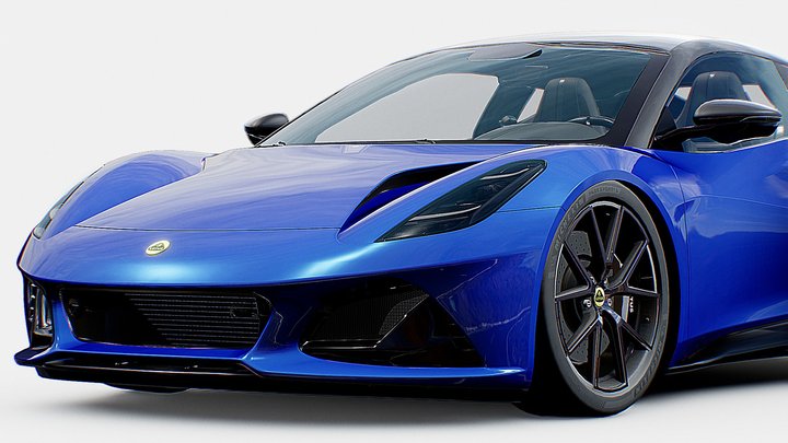 Lotus Emira 2022 | www.vecarz.com – Kostenloses 3D-Modell STL