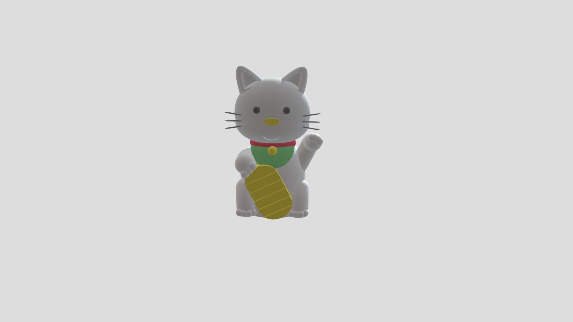 Lucky Chinese cat