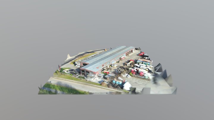 Industrial 360 view 3D Model