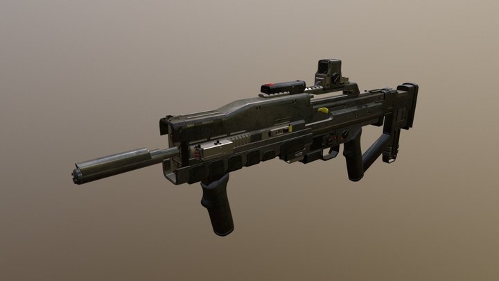 Gun concept 3D Model