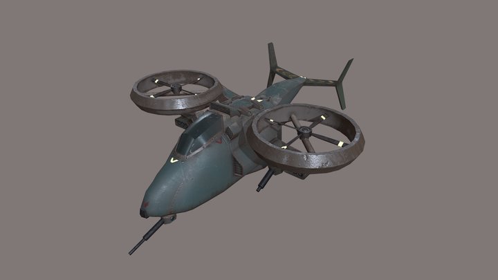 helicopter 3D Model