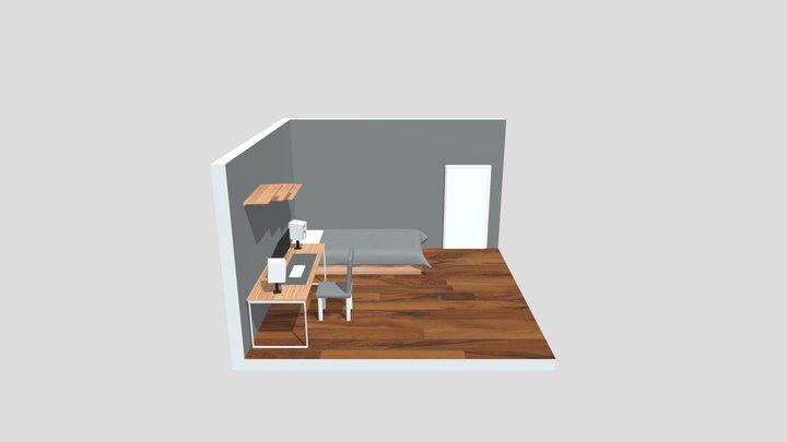 Painted_room 3D Model