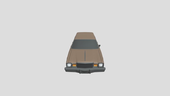 Plymouth Volare Wagon 1978 for 3D-printing