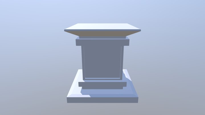 Sentry Pedestal 3D Model