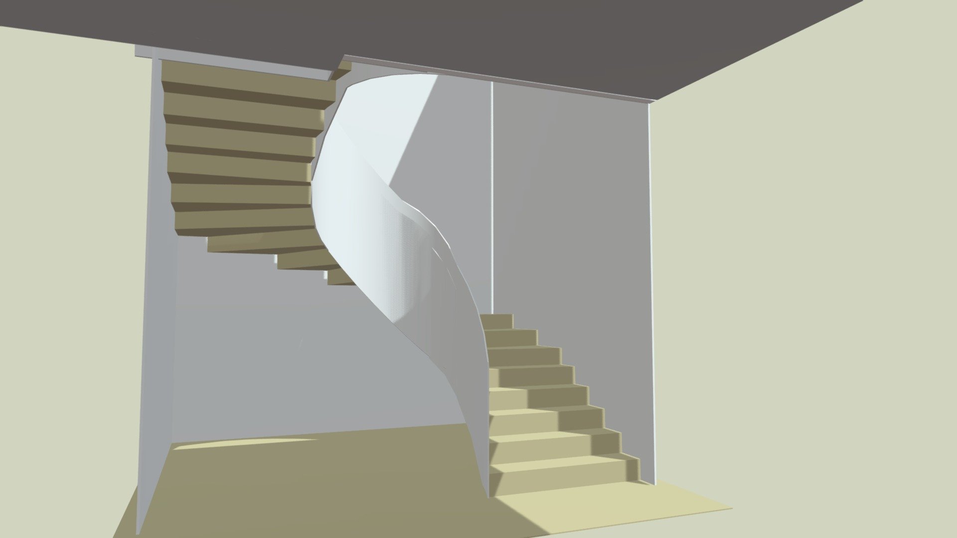 Stair MODEL - JS Interiors - 4818 Shady Ridge Dr - 3D model by JD ...