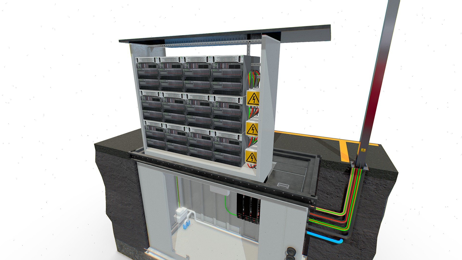 Underground vault details - 3D model by Infrasite [833b2cb] - Sketchfab
