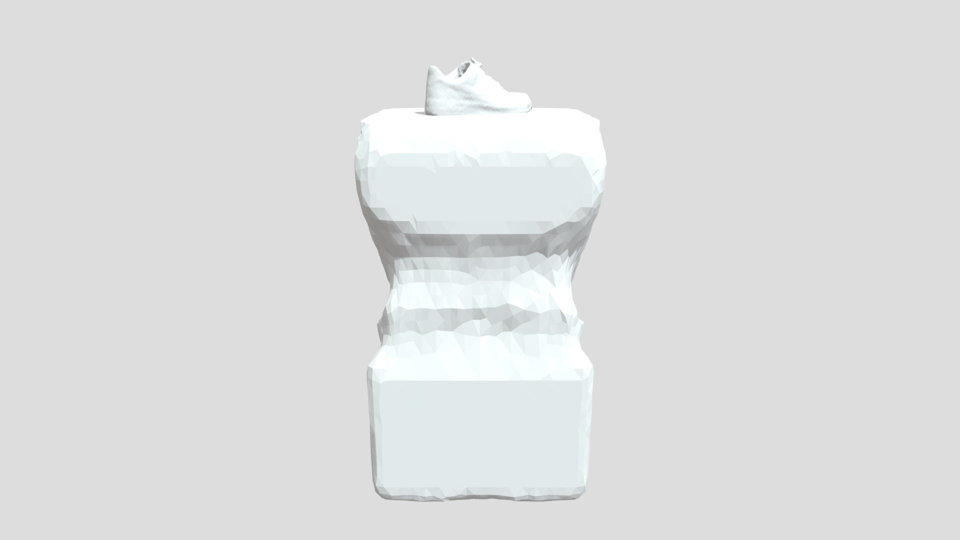 shoe display pedestal