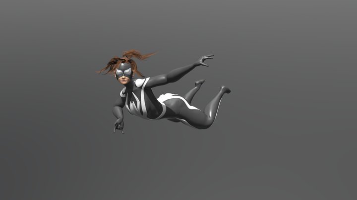Spider-Girl (Anya Corazon) 3D Model