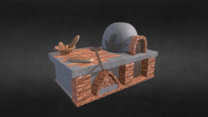 Koda_KatoxinhaChief_Oven 3D Model