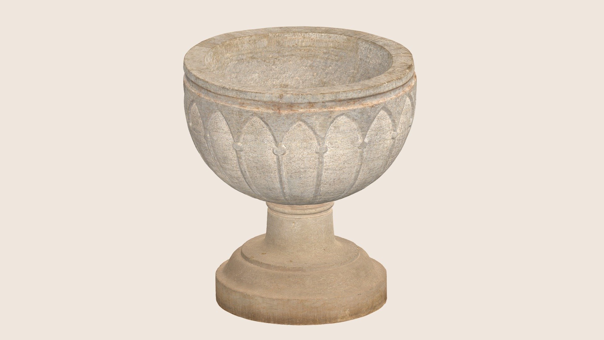 Baptismal font 3D model by FWNDK [833d30d] Sketchfab