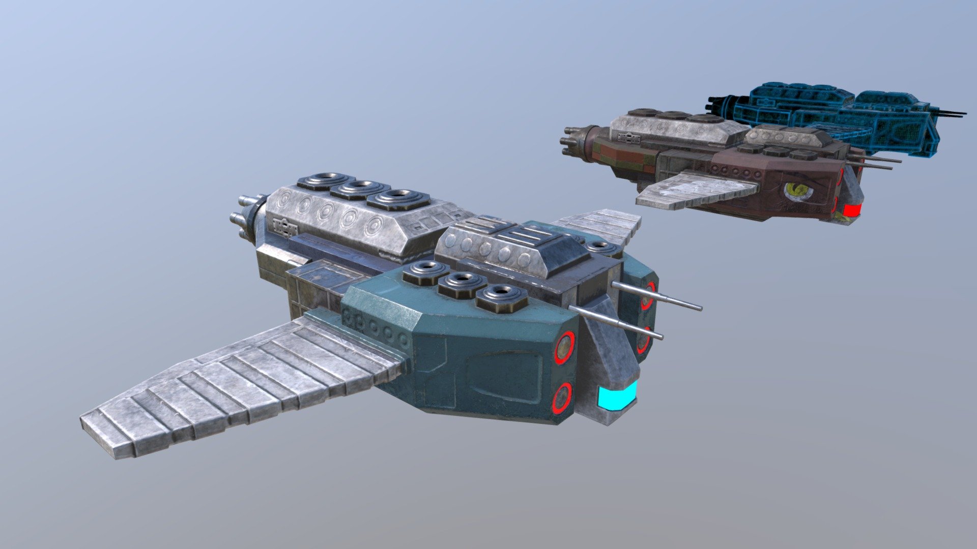 SCIFI Spaceship pack : Hammer