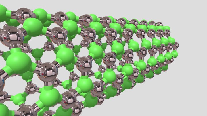 BN Nanotube 3D Model