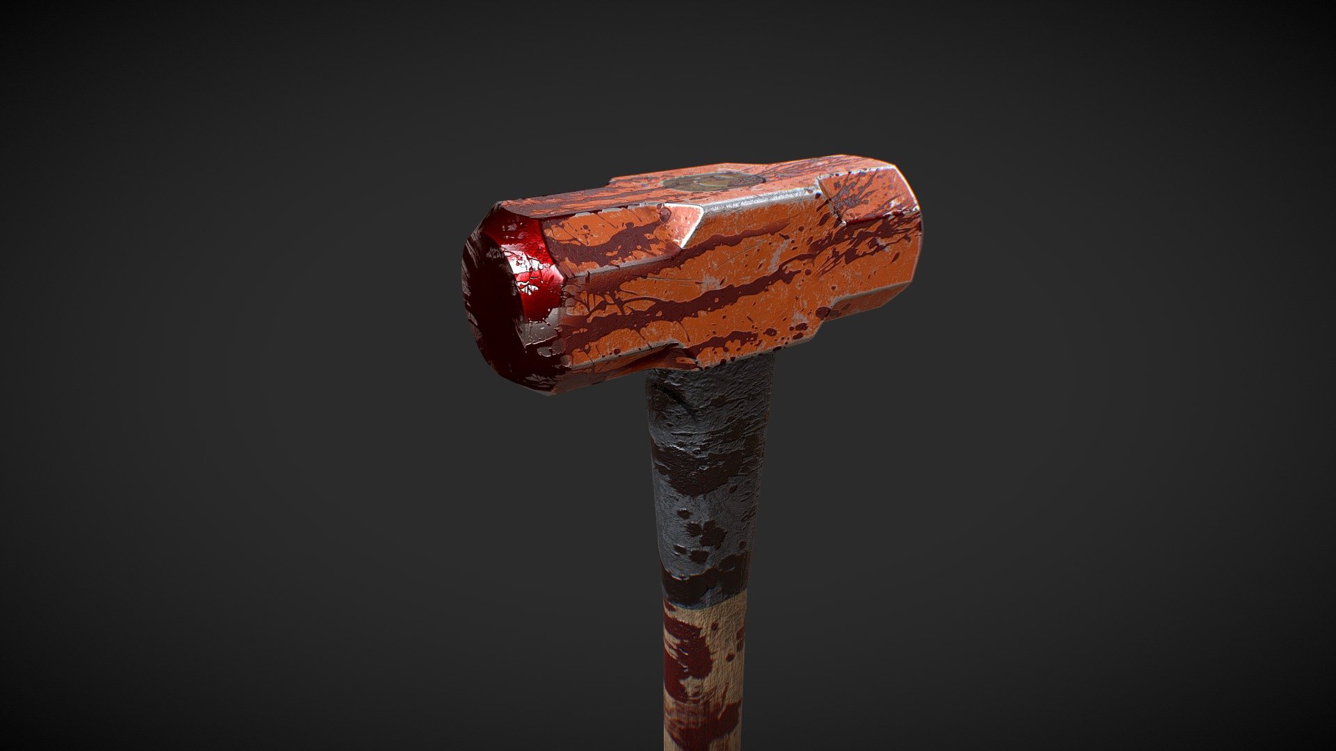 Bloody sledgehammer Download Free 3D model by stayalivedudexxx